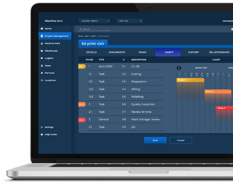Kodius case study 'MachineDesk' image