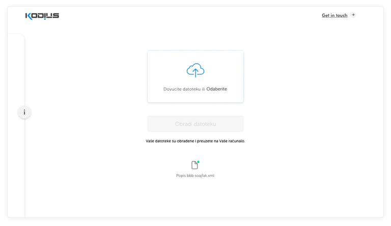Creating prototype; processing done info/announcement image