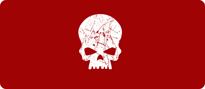 Rails version skull image