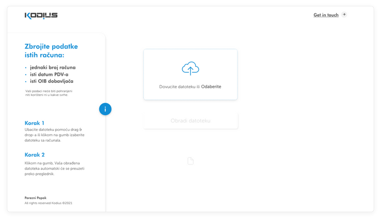 Creating prototype; additional user info drawer image