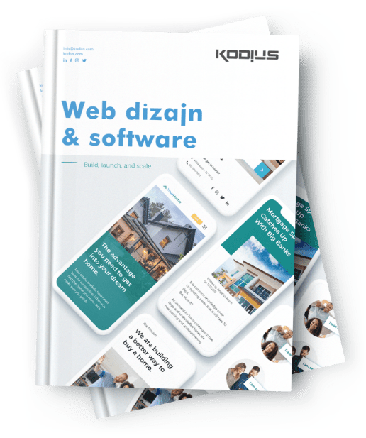 Kodius brochure 'Web dizajn & software' image