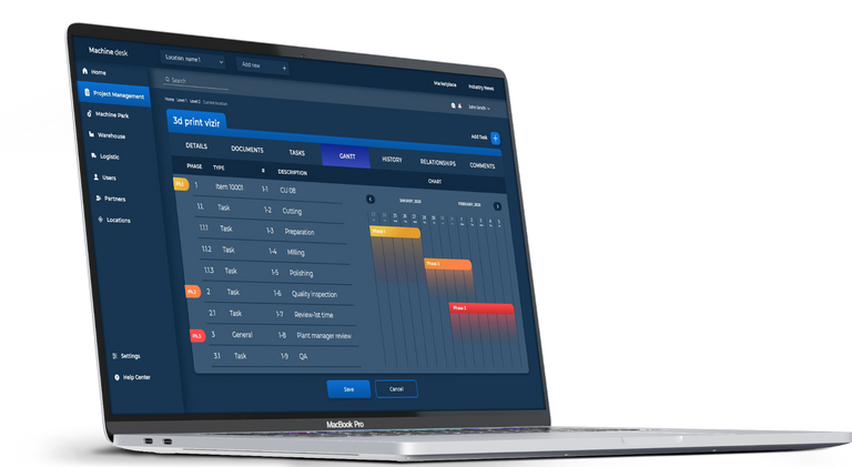 Main image for Worcon project - Machine Desk - case study