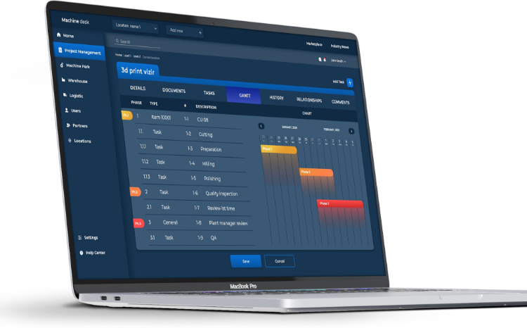 Main image for Worcon project - Machine Desk - case study